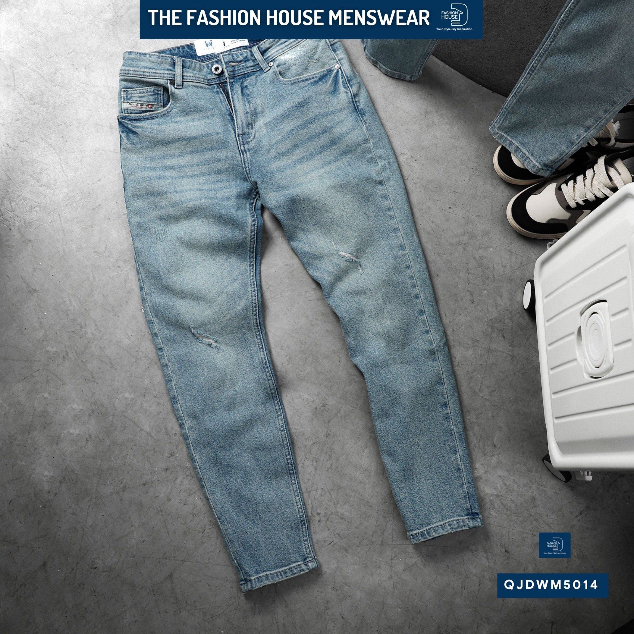 Quần Jean Slim L.Blue QJDWM5014