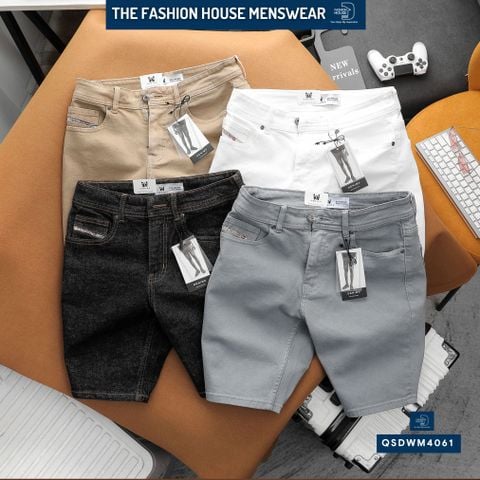Quần Short Jean Nam Slimfit Deniwo QSDWM4061