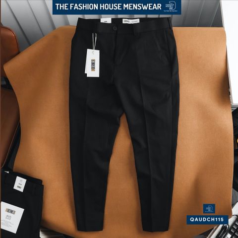 Quần Âu Dáng Trouser Đen QAUDCH115