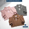 Polo Tổ Ong Cổ V ATDWM5012