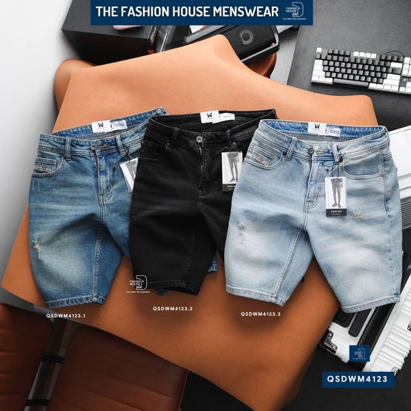 Short Jean Rách Deniwo QSDWM4123 – The Fashion House