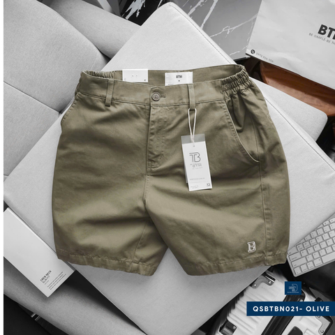  Short Kaki Cạp Lưng Thun QSBTBN021 