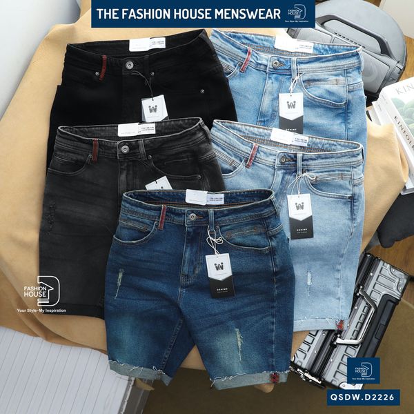 Short Jeans Rách QSDW.D2226 – The Fashion House