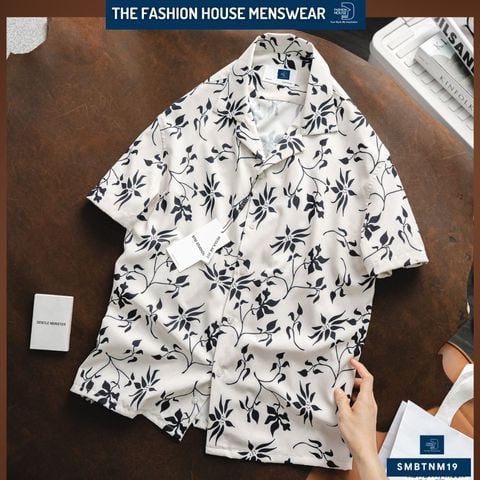  Sơ Mi Ngắn Tay Rayon SMBTNM19 