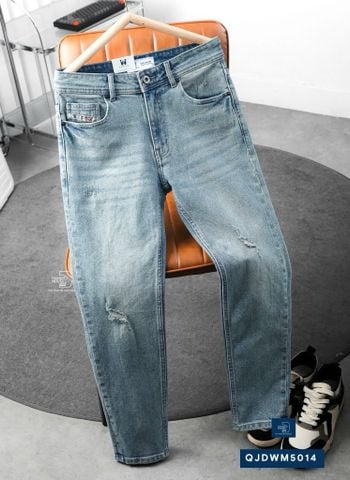 Quần Jean Slim L.Blue QJDWM5014 