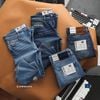 Quần Jean Slim Rách Dark Blue QJDWM4094