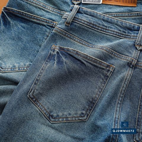  Jean Slim Rách Indigo QJDWM4072 