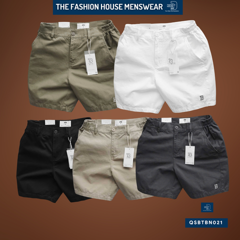  Short Kaki Cạp Lưng Thun QSBTBN021 