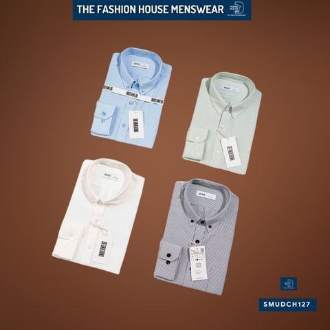  Sơ Mi Cotton Xốp SMUDCH127 