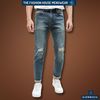 Jean Slim Indigo Rách QJDWM4014