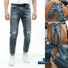 Jean Slim Indigo Rách QJDWM4014