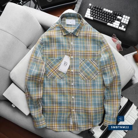 Sơ Mi Dài Tay Caro Flannel SMBTNM22