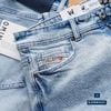 Quần Jean Slim Trơn Light Blue QJDWM4092