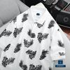 Polo Trắng In Hoạ Tiết ATZRVG71