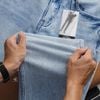 Quần Jean Slim Trơn Light Blue QJDWM4092
