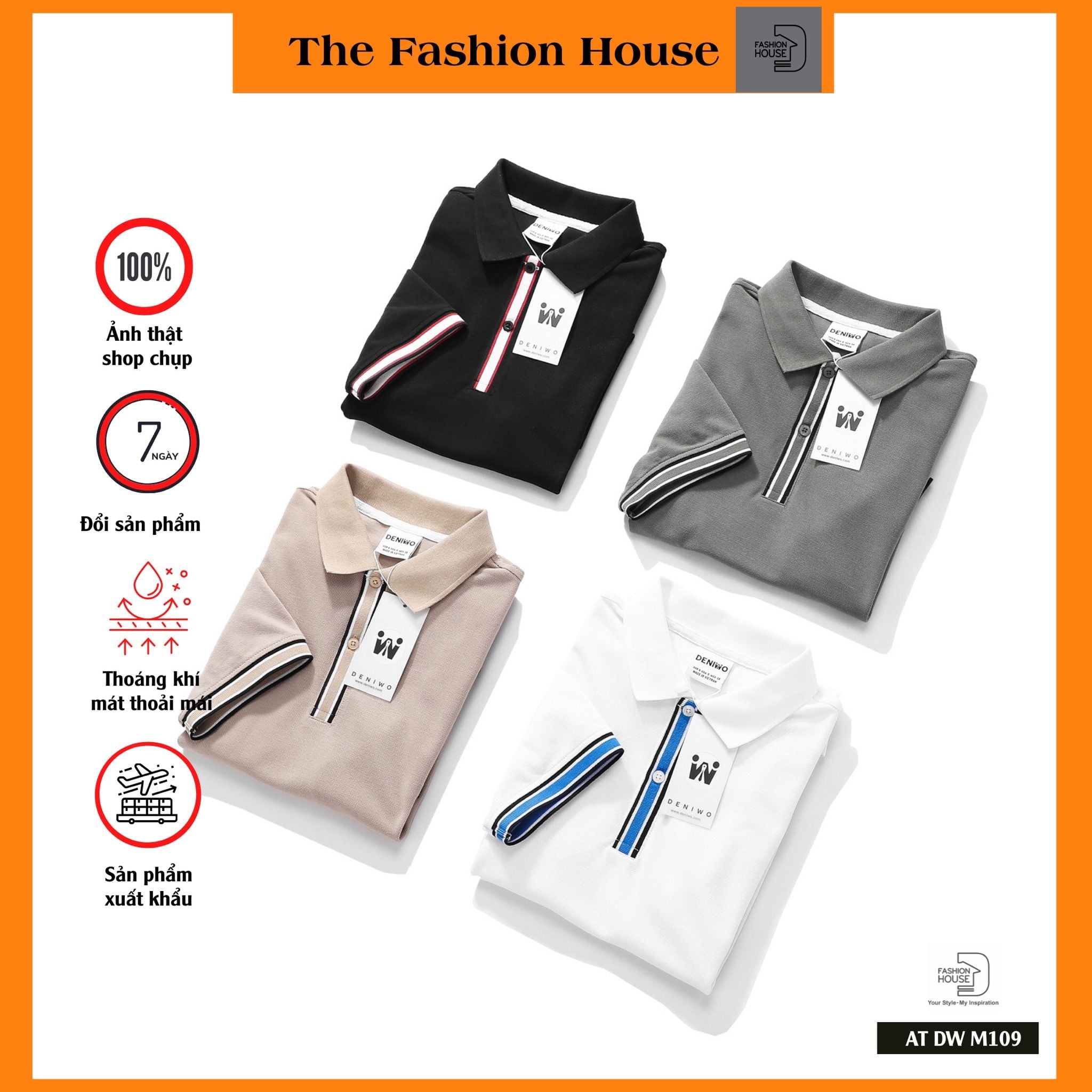 Áo Thun Polo ATDWM109