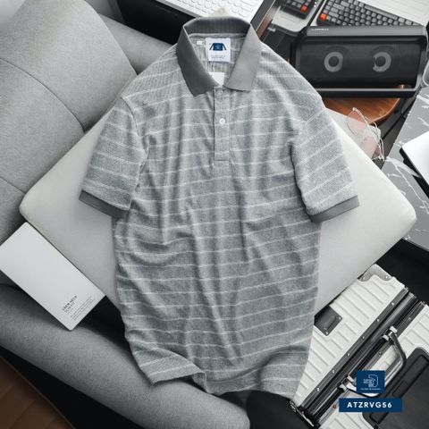  Polo Dệt Sọc Ngang ATZRVG56 
