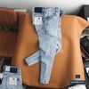 Quần Jean Slim Trơn Light Blue QJDWM4092