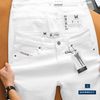 Short Jeans Trắng QSDWM5017