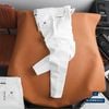 Quần Jean Nam Trắng Trơn Slimfit Deniwo QJDWM4062