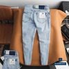 Quần Jean Slim Trơn Light Blue QJDWM4092
