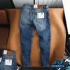 Quần Jean Slim Xanh Gãy QJDWM3112