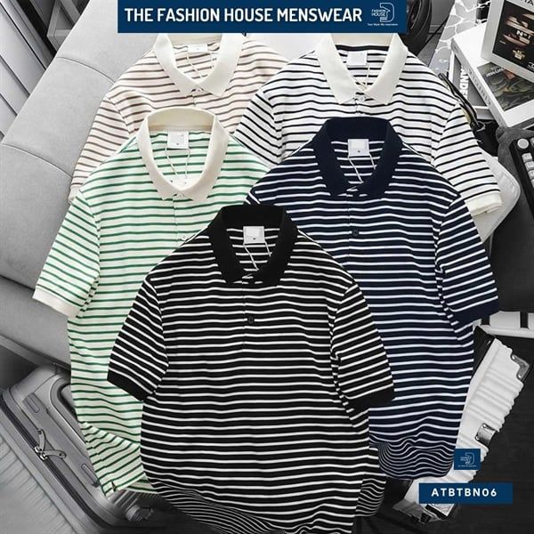 Polo Sọc Ngang ATBTBN06