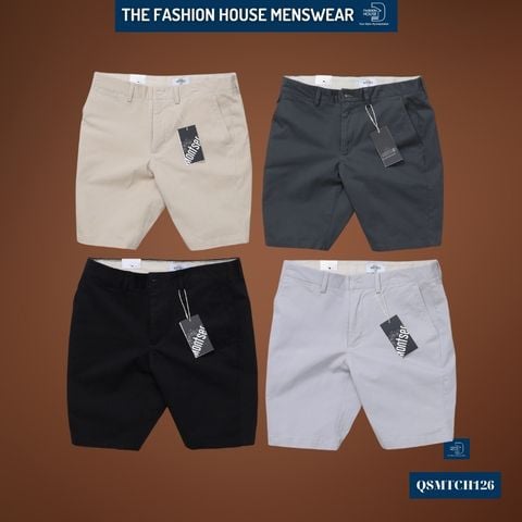  Short Kaki Slim QSMTCH126 