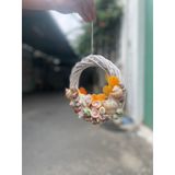  Vòng Nguyệt Quế làm từ vỏ ốc biển _ dùng trong trang trí _ quà tặng độc đáo 