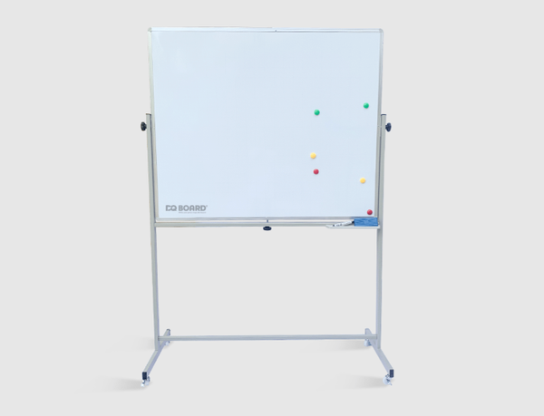  Bảng từ trắng Hàn Quốc di động 2 mặt lật xoay 360 độ 