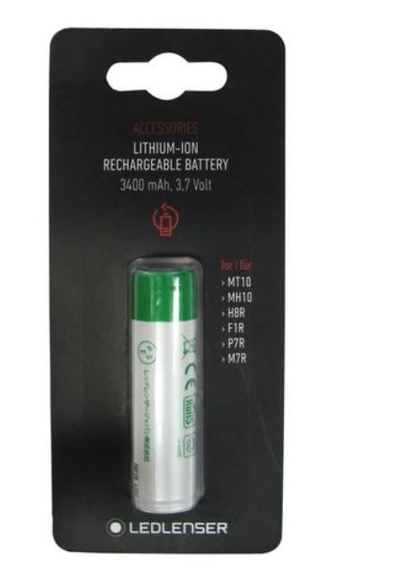  PIN LEDLENSER 18650 3400mAh, 3.7V 