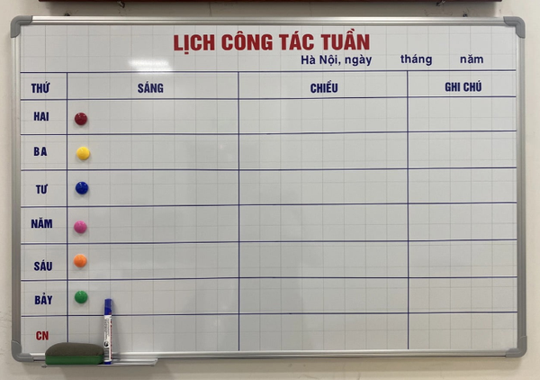  Bảng từ trắng Hàn Quốc dán nội dung decal theo yêu cầu 