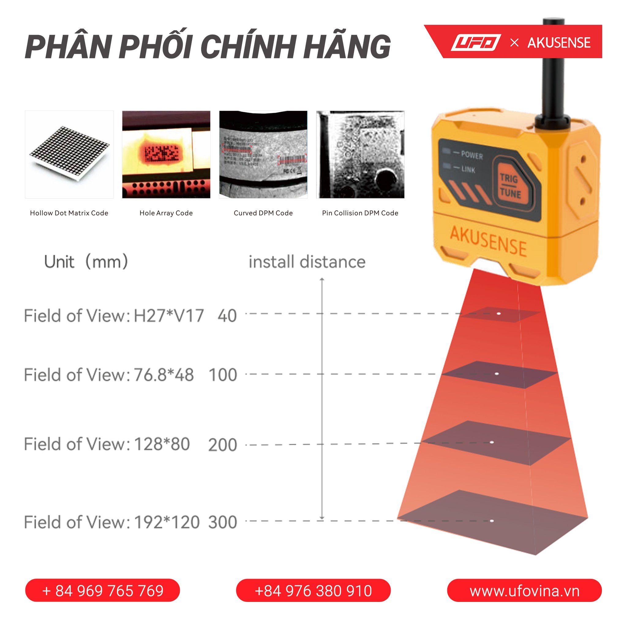  Akusense Code Reader RCD-AI100 - S Series 
