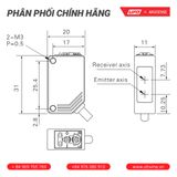  Akusense Square Sensor PTE-R300N 