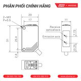  Akusense Square Sensor PTV-D30N 