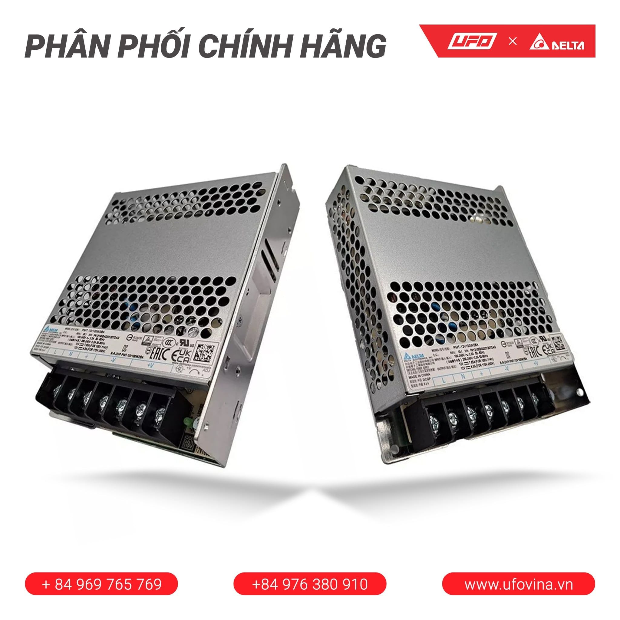  Bộ nguồn Delta - PMT-12V100W2BA 