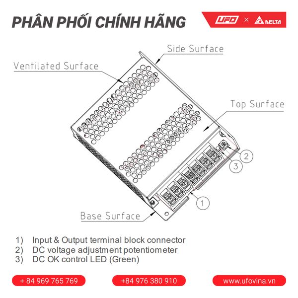  Bộ nguồn Delta - PMT-5V35W1AA 