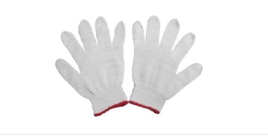  GĂNG TAY SỢI Cotton màu trắng 60G 