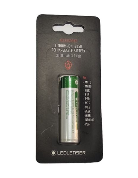  PIN LEDLENSER 18650 3.7V 3000mAh 
