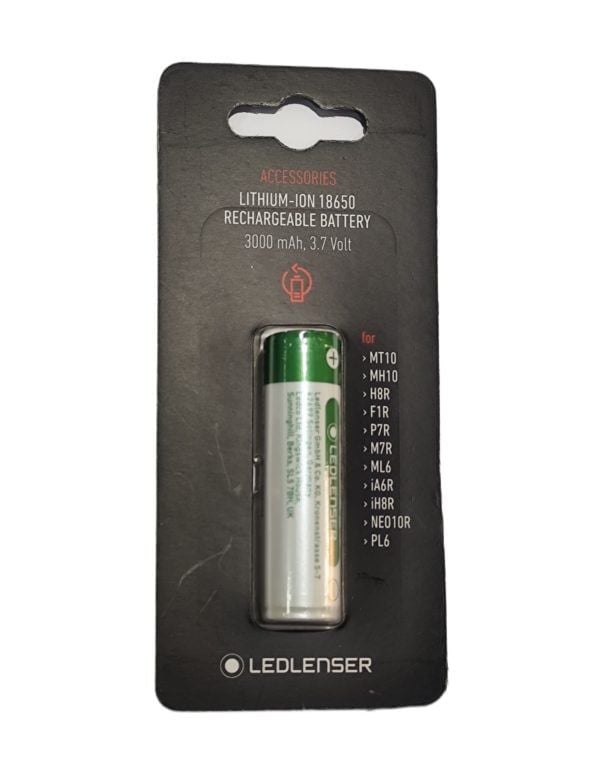  PIN LEDLENSER 18650 3.7V 3000mAh 