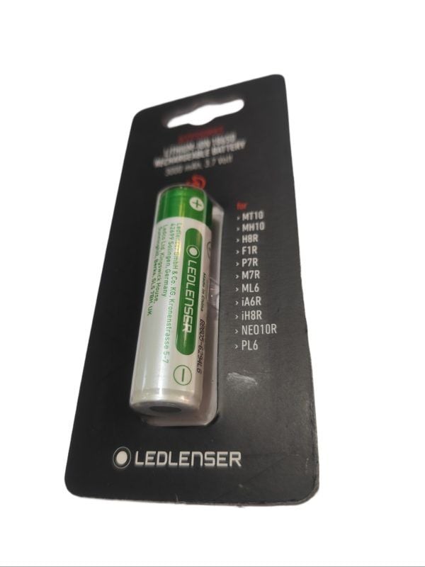  PIN LEDLENSER 18650 3.7V 3000mAh 