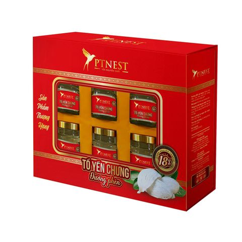 TỔ YẾN CHƯNG ĐƯỜNG PHÈN 18%_PTNEST