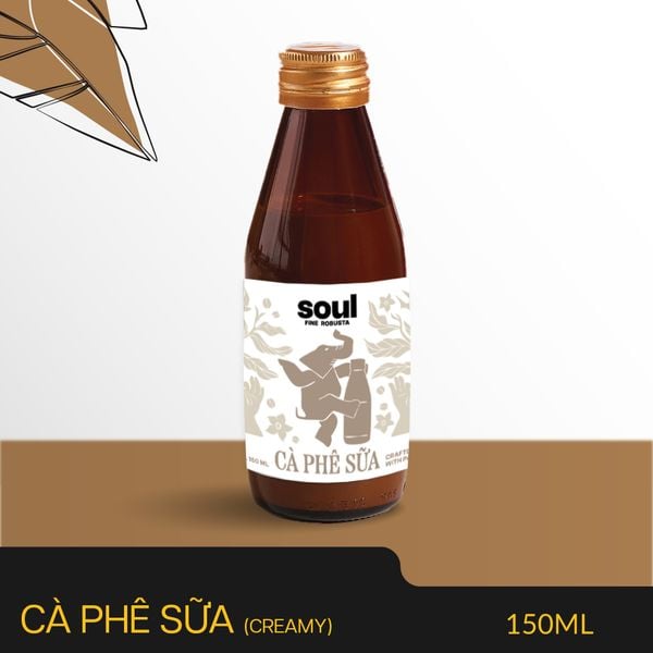  CÀ PHÊ SỮA ĐÓNG CHAI 150ML 