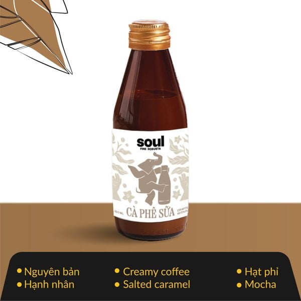  CÀ PHÊ SỮA ĐÓNG CHAI 150ML 