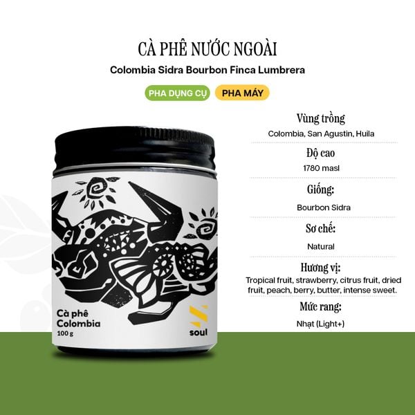  Colombia Sidra Bourbon Finca Lumbrera 