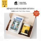  COMBO PHA PHIN 2 MÓN: HỘP QUÀ CÀ PHÊ COLD BREW SOULFUL VÀ DRIP BAG | DUO 4 