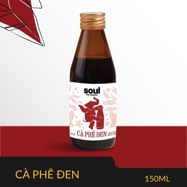  CÀ PHÊ ĐEN ĐÓNG CHAI 150ML 