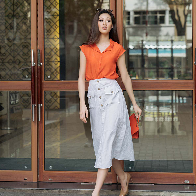 CHÂN VÁY LINEN ĐỪNG TƯỞNG DỄ MẶC MÀ BẢO QUẢN DỄ DÃI  MM Outfit