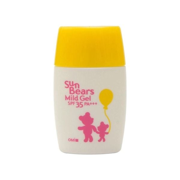 Gel Chống Nắng Lành Tính Cho Trẻ Em Omi Sun Bears SPF35 Pa+++ 30g