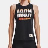 Áo Ba Lỗ Tập luyện Nữ Under Armour UA APP 1361065 PRJCT ROCK IRON TANK 1361065-001